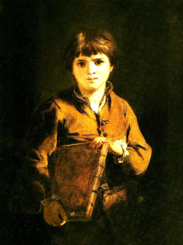 Sir Joshua Reynolds the schoolboy oil painting picture